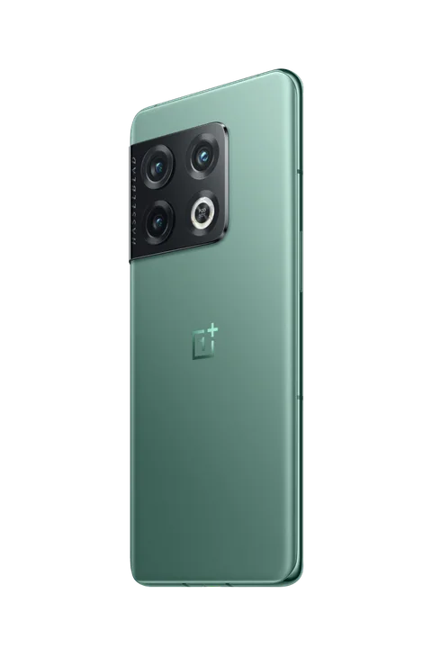 Green OnePlus 10 Pro shown from the rear